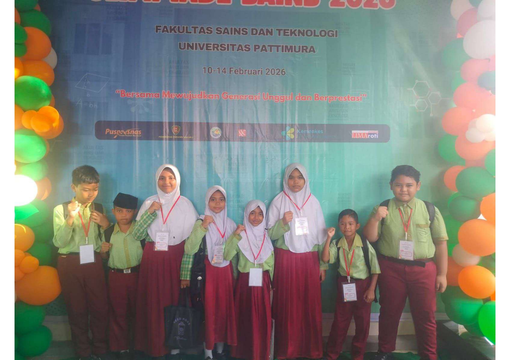 Siswa MIN 2 Ambon Mengikuti Olimpiade Sains